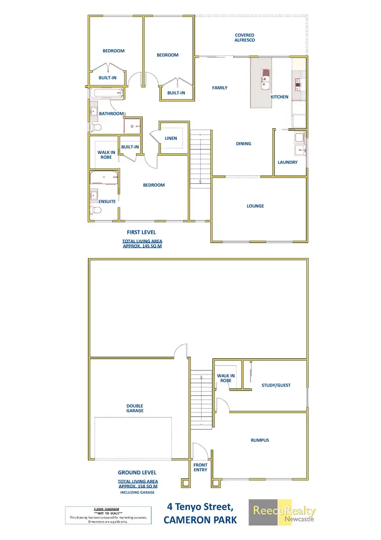 Floorplan of Homely house listing, 4 Tenyo Street, Cameron Park NSW 2285