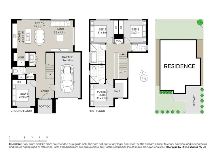Floorplan of Homely house listing, 1 Crusader Street, Austral NSW 2179