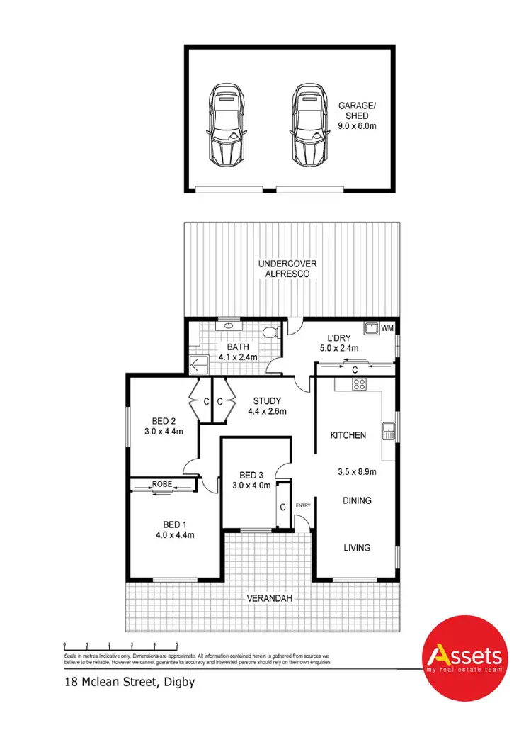 Floorplan of Homely house listing, 18 McLean Street, Digby VIC 3309