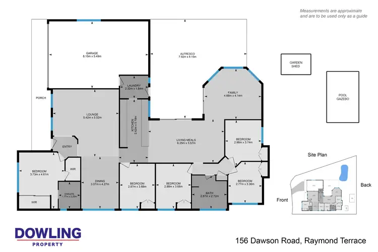 Floorplan of Homely house listing, 156 Dawson Road, Raymond Terrace NSW 2324