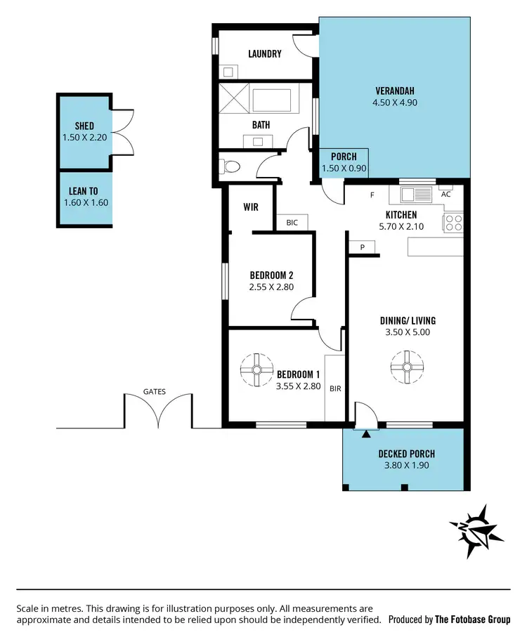 Floorplan of Homely house listing, 20 Compass Drive, Seaford SA 5169