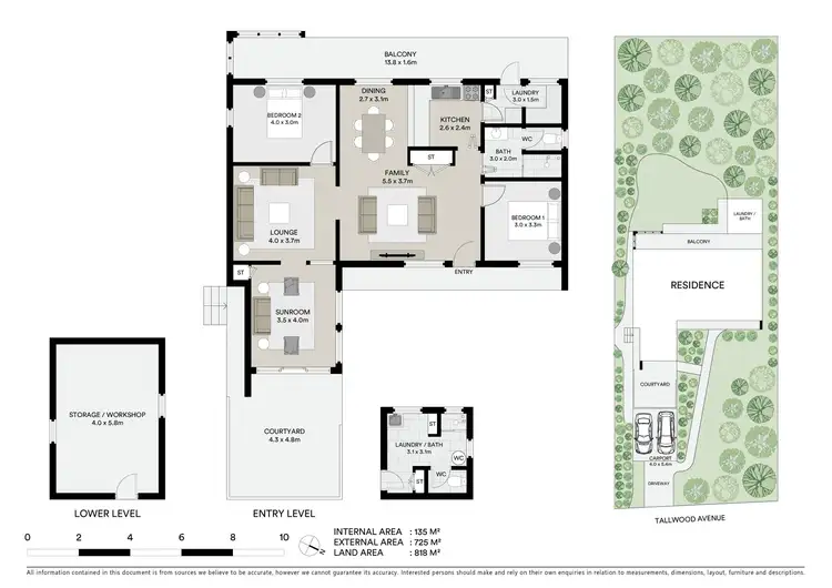 Floorplan of Homely house listing, 69 Tallwood Avenue, Mollymook Beach NSW 2539