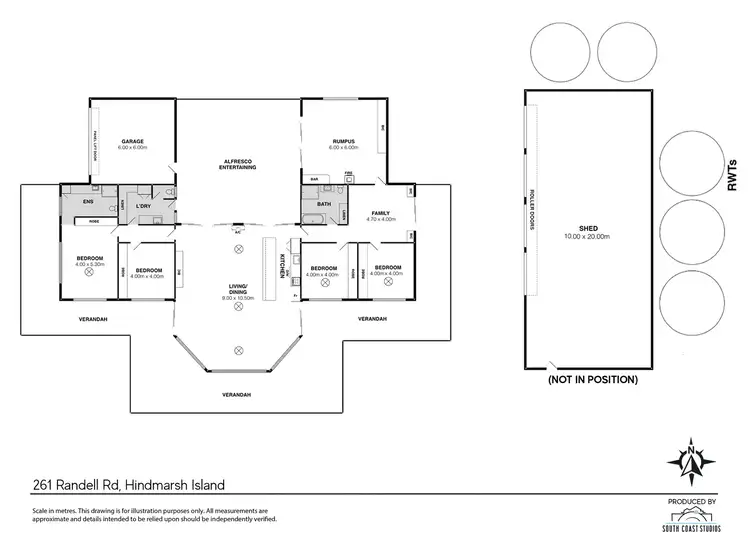 Floorplan of Homely house listing, 261 Randell Road, Hindmarsh Island SA 5214