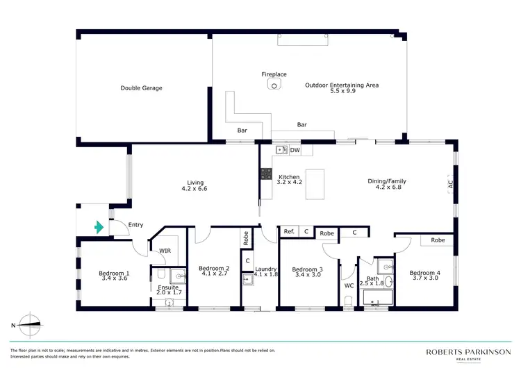 Floorplan of Homely house listing, 14 Kathleen Crescent, Tyabb VIC 3913