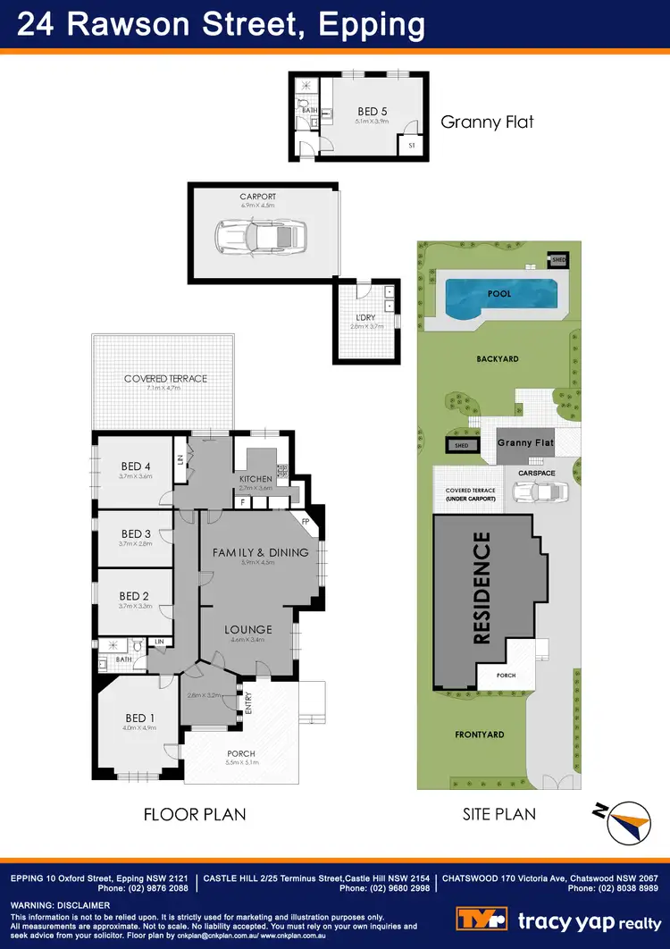 Floorplan of Homely house listing, 24 Rawson Street, Epping NSW 2121