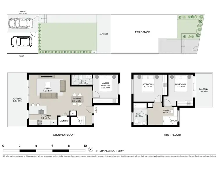 Floorplan of Homely townhouse listing, 17/6-12 Kita Road, Berowra Heights NSW 2082