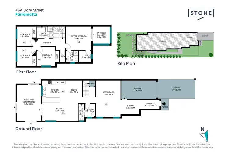 Floorplan of Homely house listing, 46a Gore Street, Parramatta NSW 2150