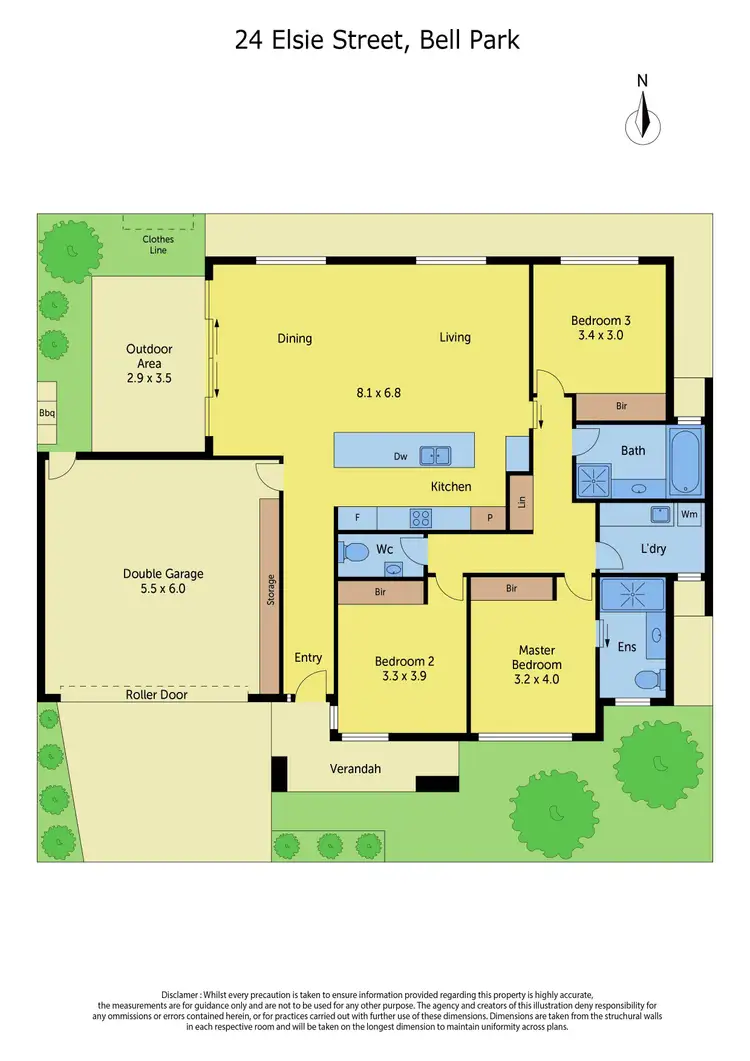 Floorplan of Homely land listing, 24 Elsie Street, Bell Park VIC 3215