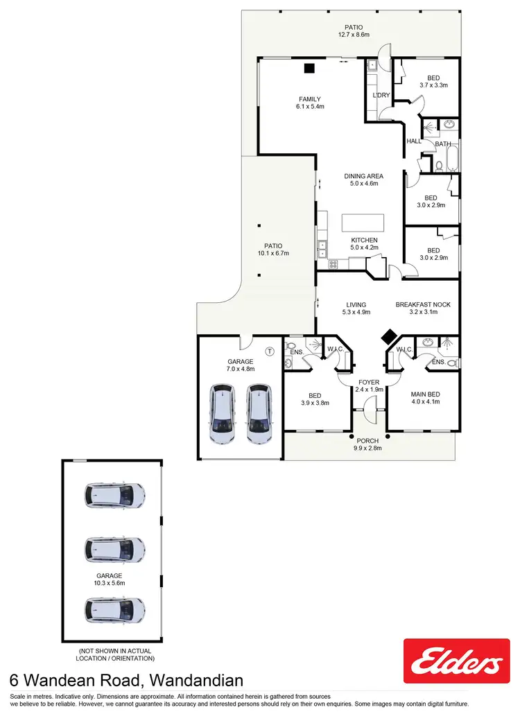Floorplan of Homely rural property listing, 6 Wandean Road, Wandandian NSW 2540