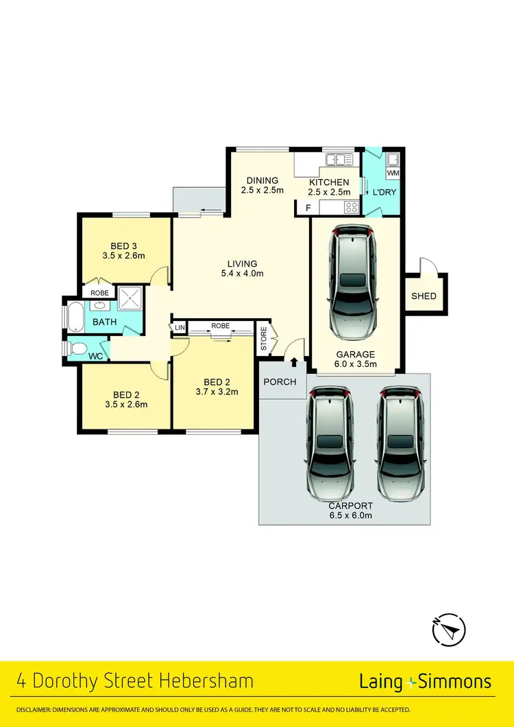 Floorplan of Homely house listing, 4 Dorothy Street, Hebersham NSW 2770