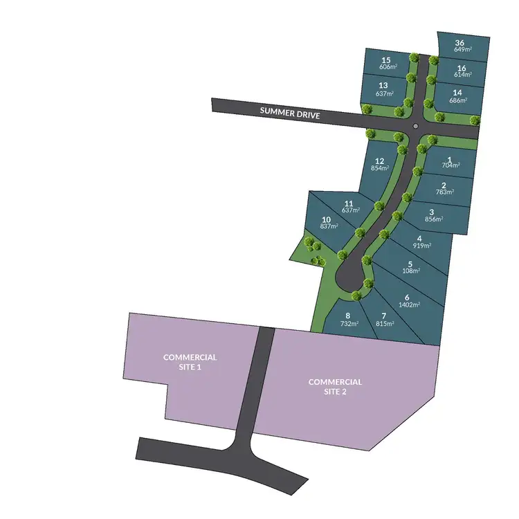 Floorplan of Homely land listing, LOT 27 Summer Drive, Buronga NSW 2739