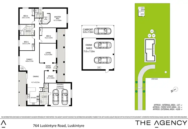 Floorplan of Homely house listing, 764 Luskintyre Road, Luskintyre NSW 2321