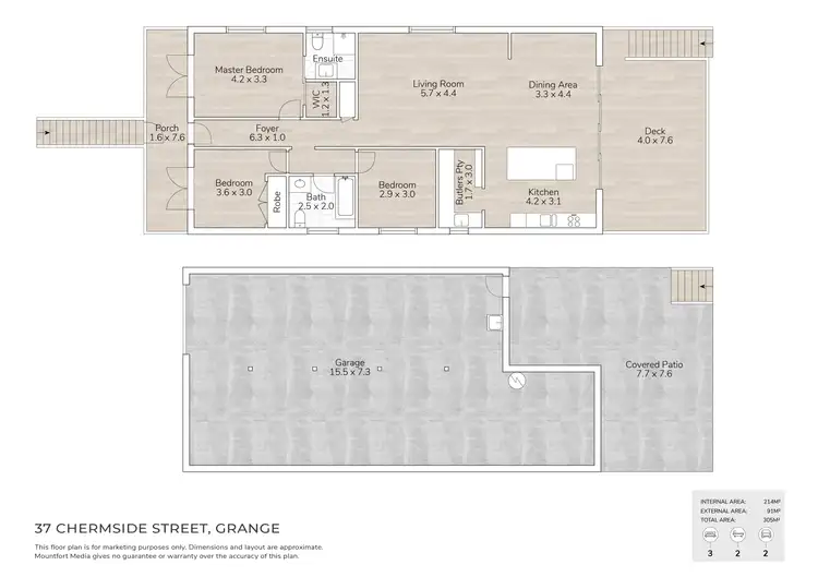 Floorplan of Homely house listing, 37 Chermside Street, Grange QLD 4051