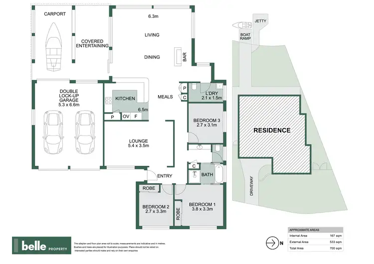 Floorplan of Homely house listing, 10 Finch Place, Sussex Inlet NSW 2540