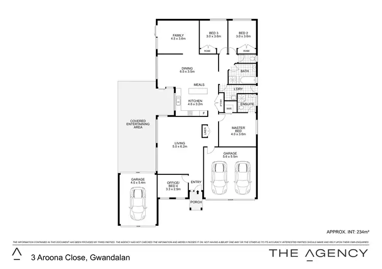 Floorplan of Homely house listing, 3 Aroona Close, Gwandalan NSW 2259