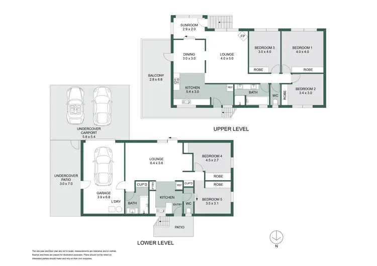 Floorplan of Homely house listing, 30 Lake Weyba Drive, Noosaville QLD 4566