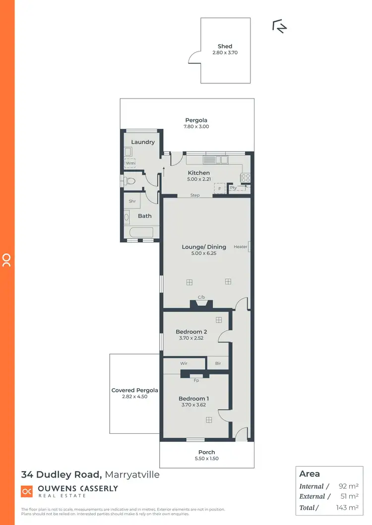 Floorplan of Homely house listing, 34 Dudley Road, Marryatville SA 5068