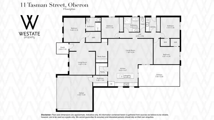 Floorplan of Homely house listing, 11 Tasman Street, Oberon NSW 2787