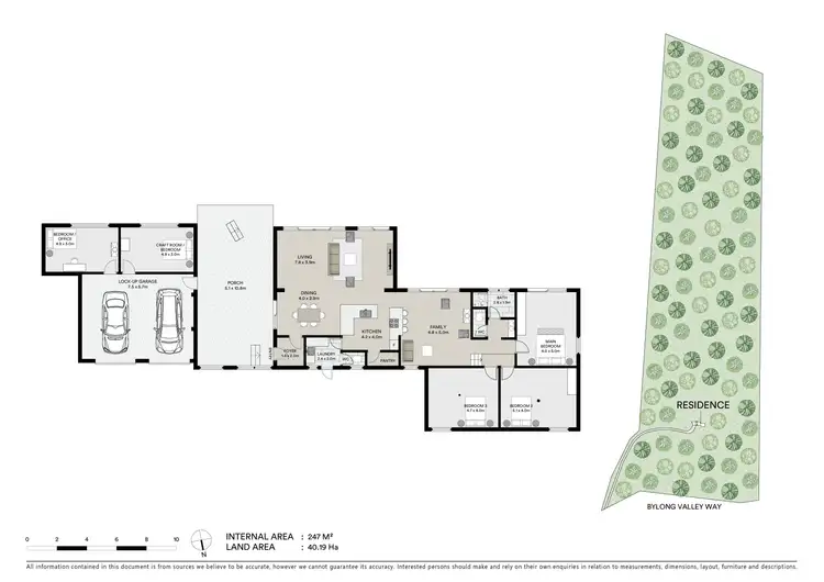 Floorplan of Homely rural property listing, 638 Bylong Valley Way, Ilford NSW 2850