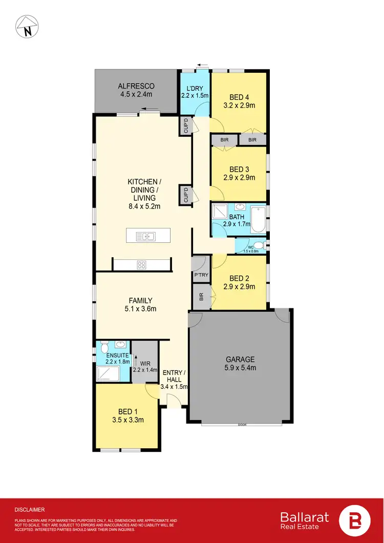 Floorplan of Homely house listing, 11 Leitrim Street, Alfredton VIC 3350