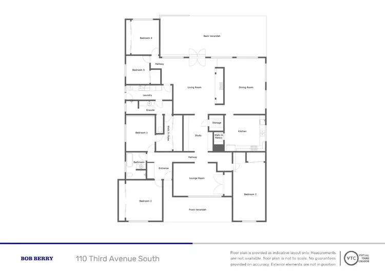 Floorplan of Homely house listing, 110 Third Avenue South, Narromine NSW 2821