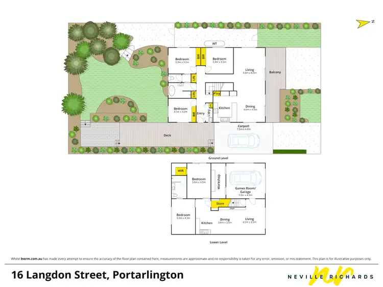 Floorplan of Homely house listing, 16 Langdon Street, Portarlington VIC 3223