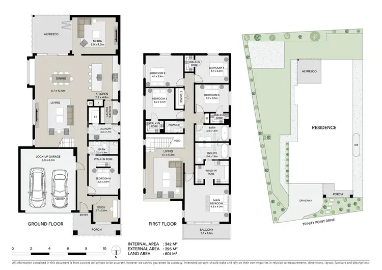 Floorplan of Homely house listing, 56 Trinity Point Drive, Morisset Park NSW 2264