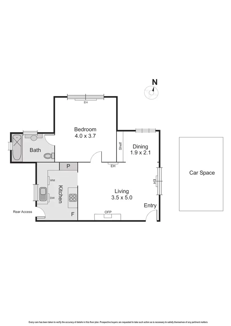 Floorplan of Homely apartment listing, 9/1 Coleridge Street, Elwood VIC 3184