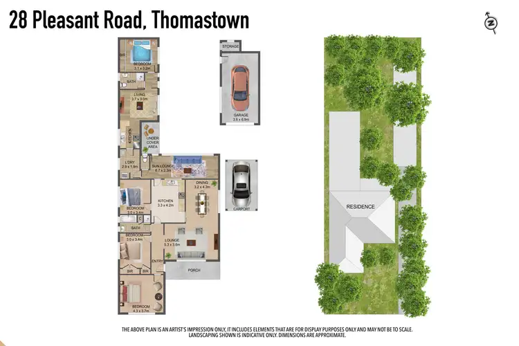 Floorplan of Homely house listing, 28 Pleasant Road, Thomastown VIC 3074