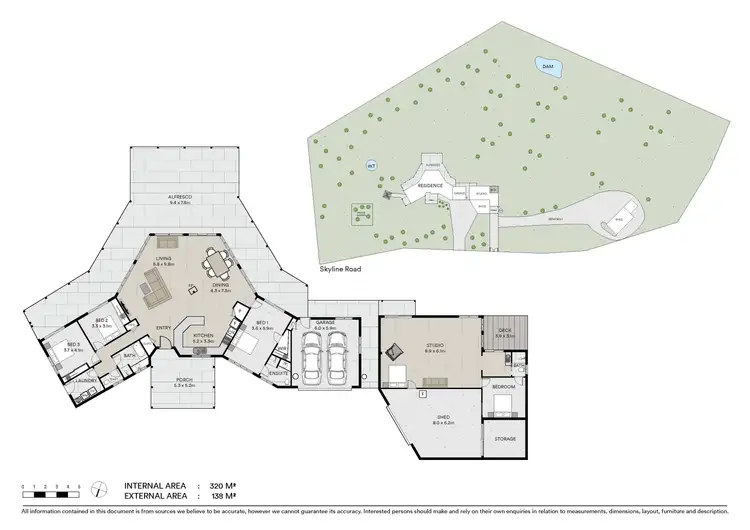 Floorplan of Homely house listing, 284 Skyline Road South, Wyrallah NSW 2480