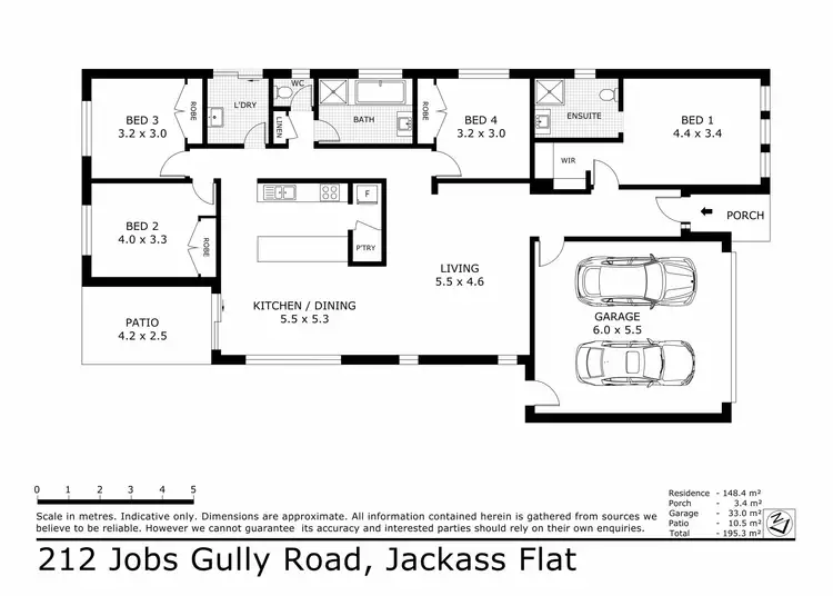 Floorplan of Homely house listing, 212 Jobs Gully Road, Jackass Flat VIC 3556