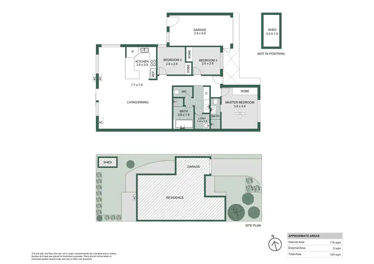 Floorplan of Homely house listing, 15 Palm Court, Warners Bay NSW 2282