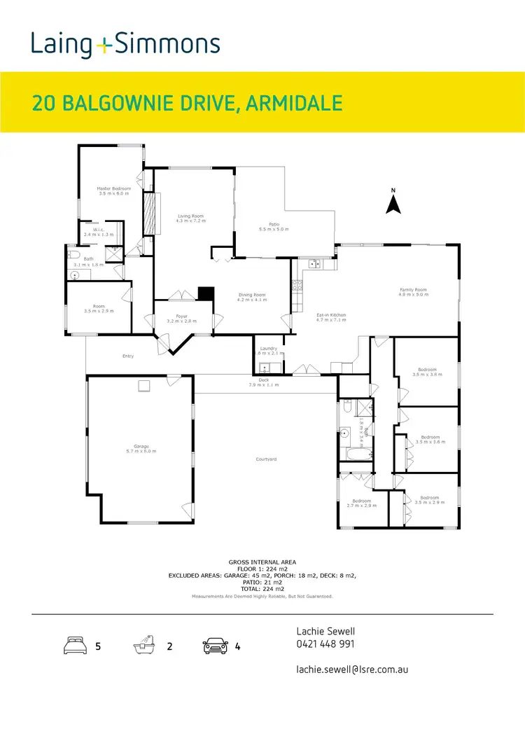Floorplan of Homely house listing, 20 Balgownie Drive, Armidale NSW 2350