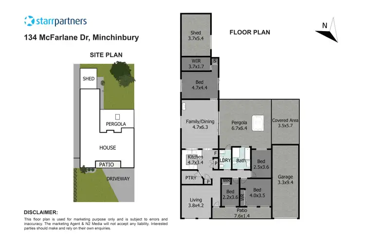 Floorplan of Homely house listing, 134 McFarlane Drive, Minchinbury NSW 2770