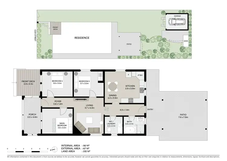 Floorplan of Homely house listing, 38 Cox Street, Rylstone NSW 2849