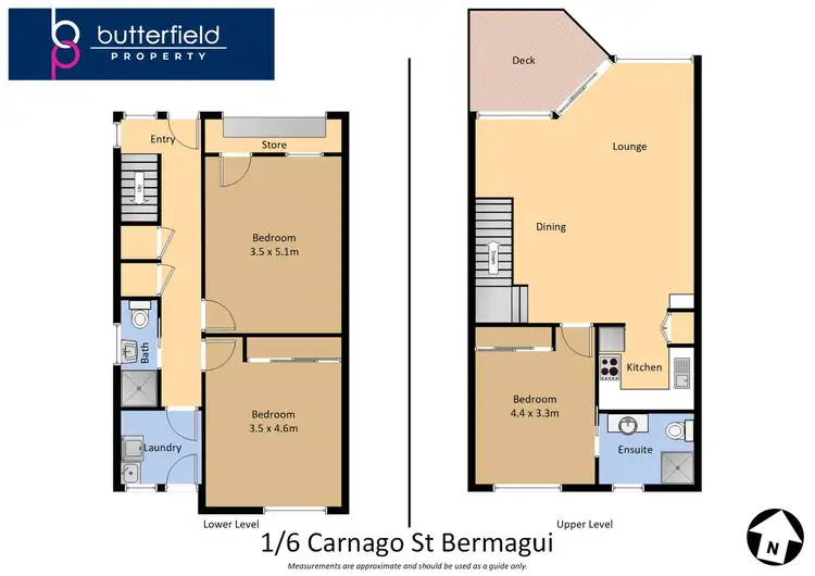 Floorplan of Homely townhouse listing, 1/6 Carnago Street, Bermagui NSW 2546