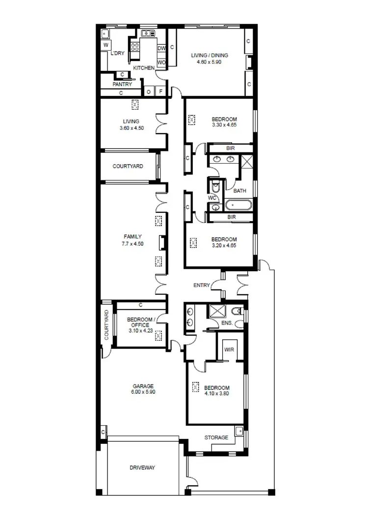 Floorplan of Homely house listing, 28 Dudley Road, Marryatville SA 5068