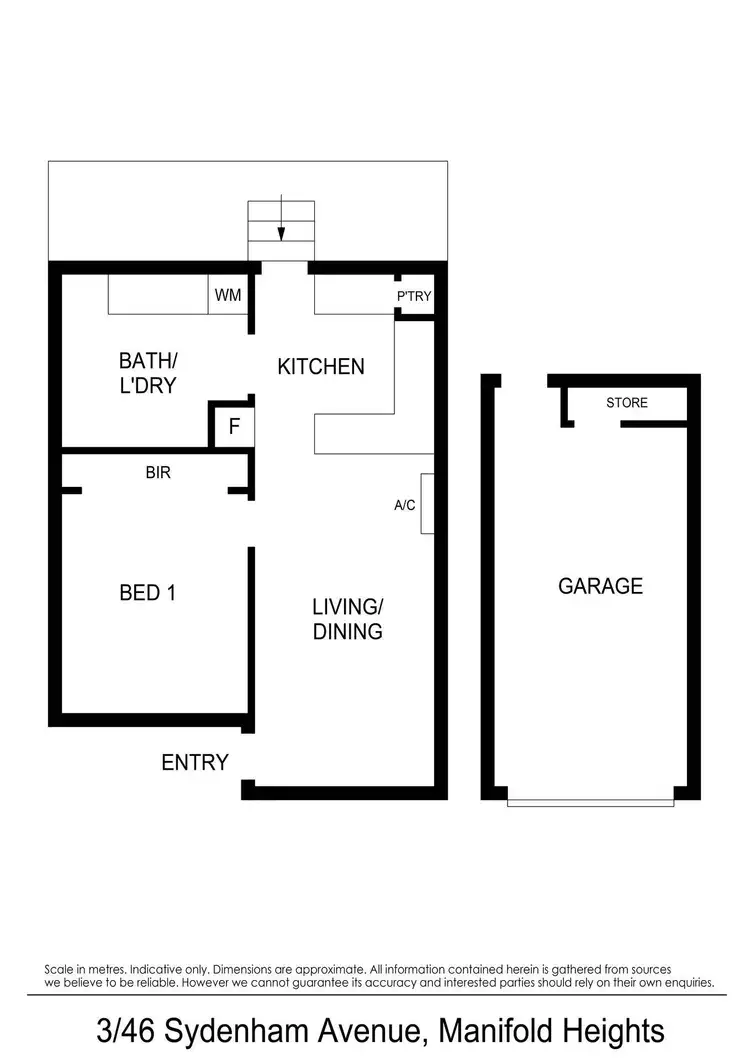 Floorplan of Homely unit listing, 3/46 Sydenham Avenue, Manifold Heights VIC 3218