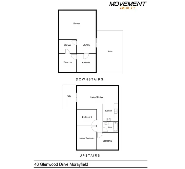 Floorplan of Homely house listing, 43 Glenwood Drive, Morayfield QLD 4506