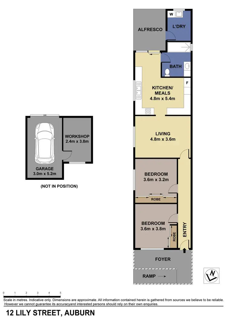 Floorplan of Homely house listing, 12 Lily Street, Auburn NSW 2144