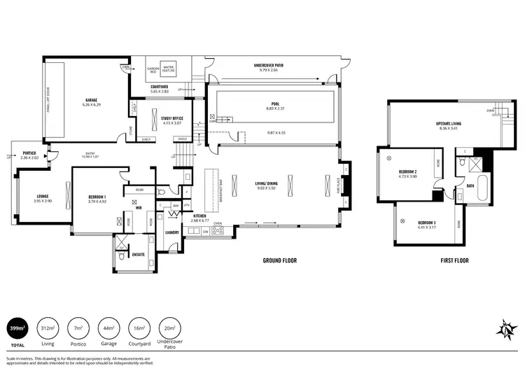 Floorplan of Homely house listing, 16 Penarth Avenue, Beaumont SA 5066