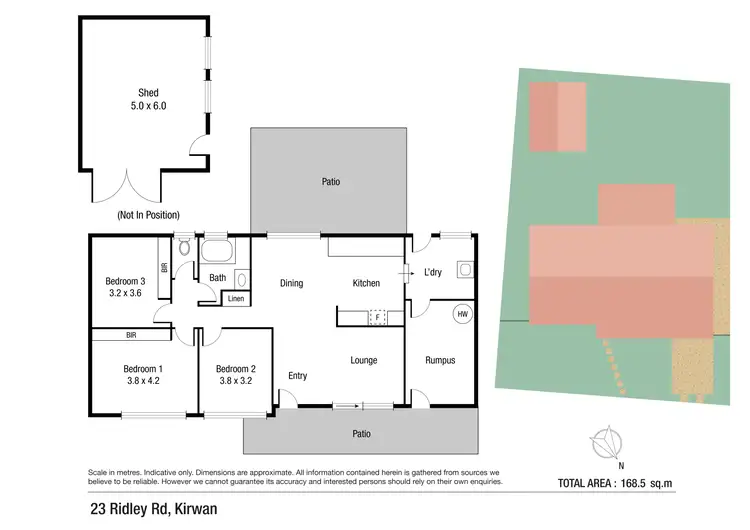 Floorplan of Homely house listing, 23 Ridley Road, Kirwan QLD 4817