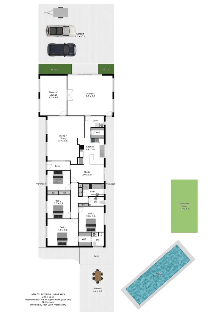 Floorplan of Homely house listing, 893 Glenellen Road, Gerogery NSW 2642