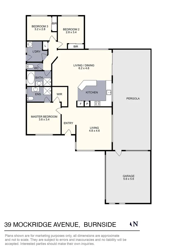 Floorplan of Homely house listing, 39 Mockridge Avenue, Burnside VIC 3023