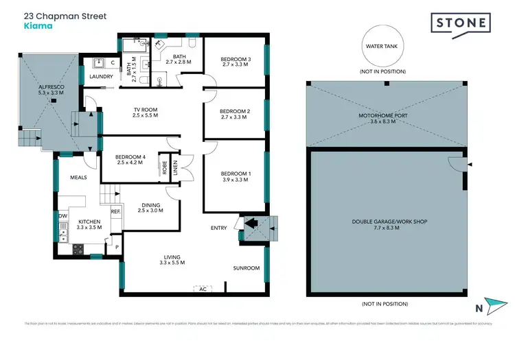 Floorplan of Homely house listing, 23 Chapman Street, Kiama NSW 2533