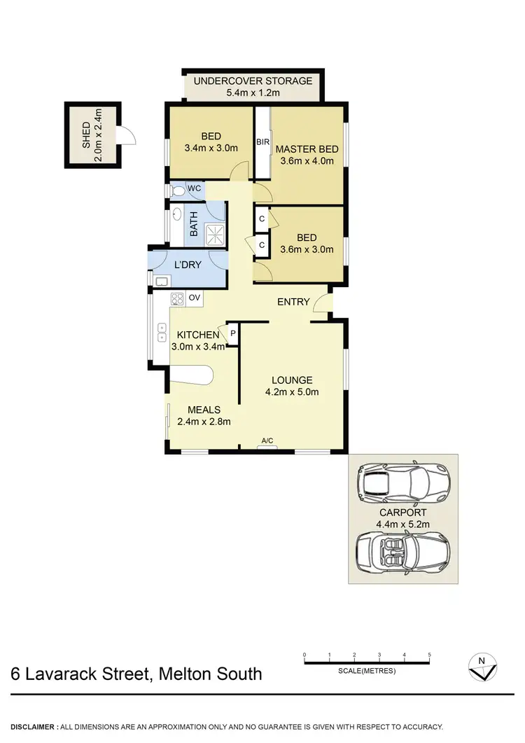 Floorplan of Homely house listing, 6 Lavarack Street, Melton South VIC 3338