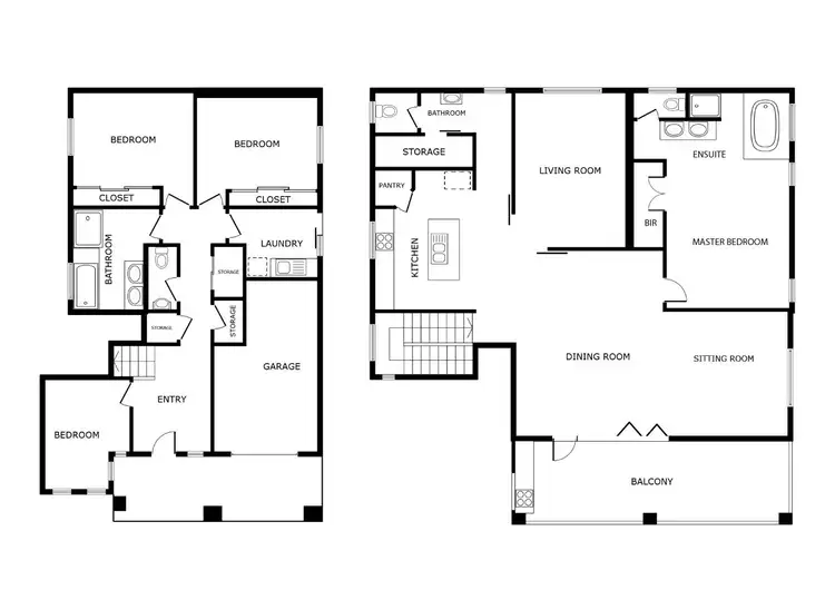 Floorplan of Homely house listing, 39 Robertson Road, Ledge Point WA 6043