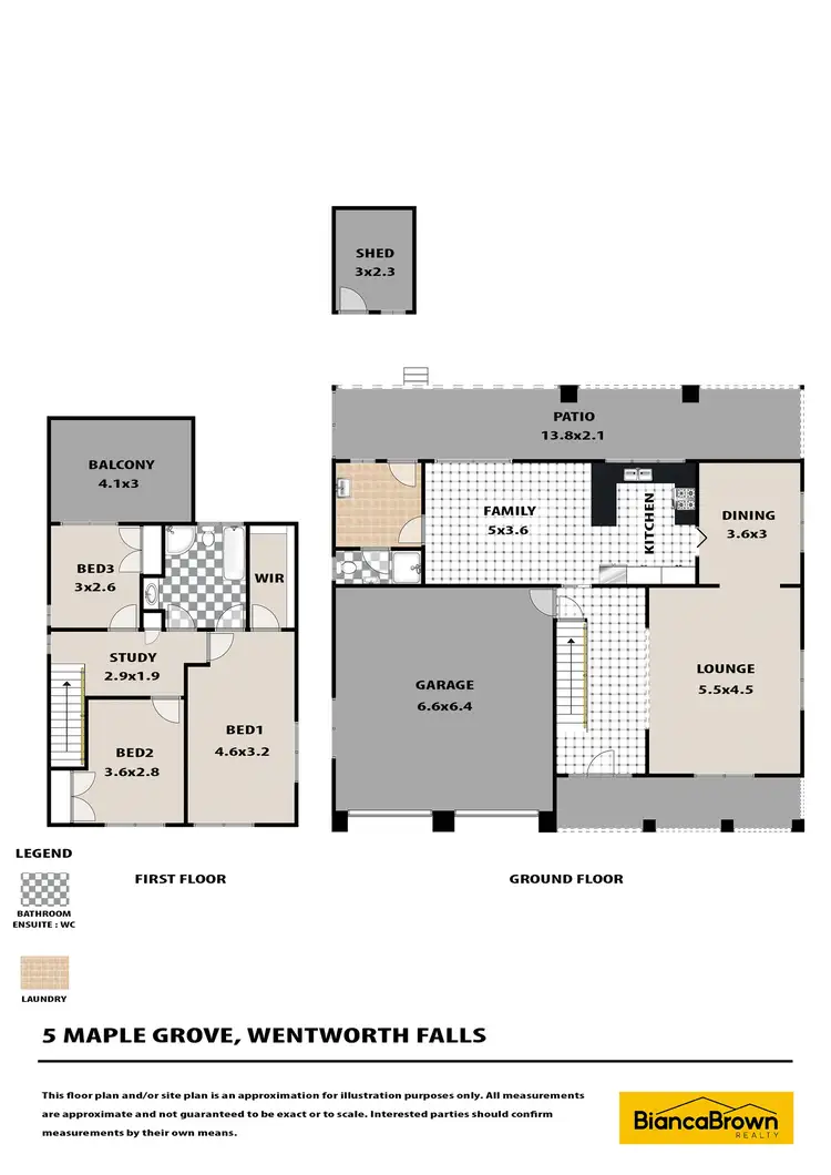 Floorplan of Homely house listing, 5 Maple Grove, Wentworth Falls NSW 2782