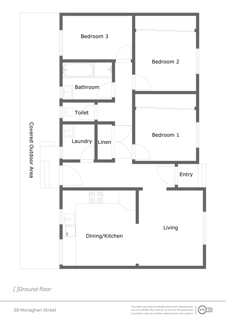 Floorplan of Homely house listing, 58 Monaghan Street, Cobar NSW 2835