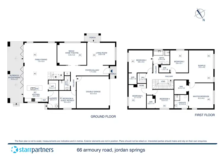 Floorplan of Homely house listing, 66 Armoury Road, Jordan Springs NSW 2747